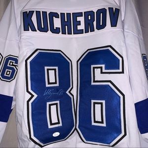 Nikita Kucherov signed jersey. AUTHENTICITY WITH.